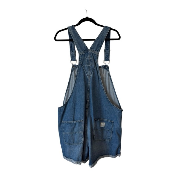 GAP Denim Overall Shortalls - Size XL - Picture 3 of 13